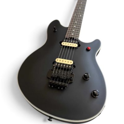 Custom Lazu Wolfgang Black Eddie Floyd Rose Tremolo Electric Guitar Arcade Style Kill Switch Button