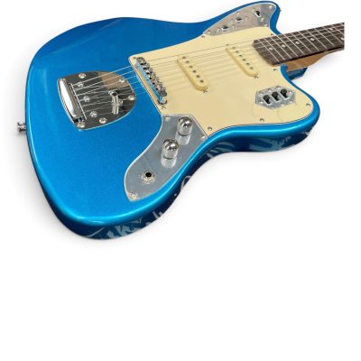 Custom Regent Lake Placid Blue Jaguar Johnny Marr Finish 6 String Electric Guitar - Image 4