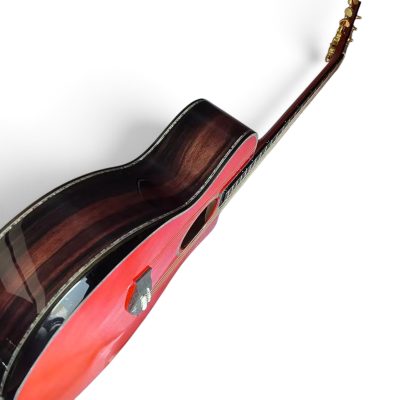 Custom Emberline Solid Sitka Spruce Red Presentation PS14ce Acoustic Guitar - Image 5