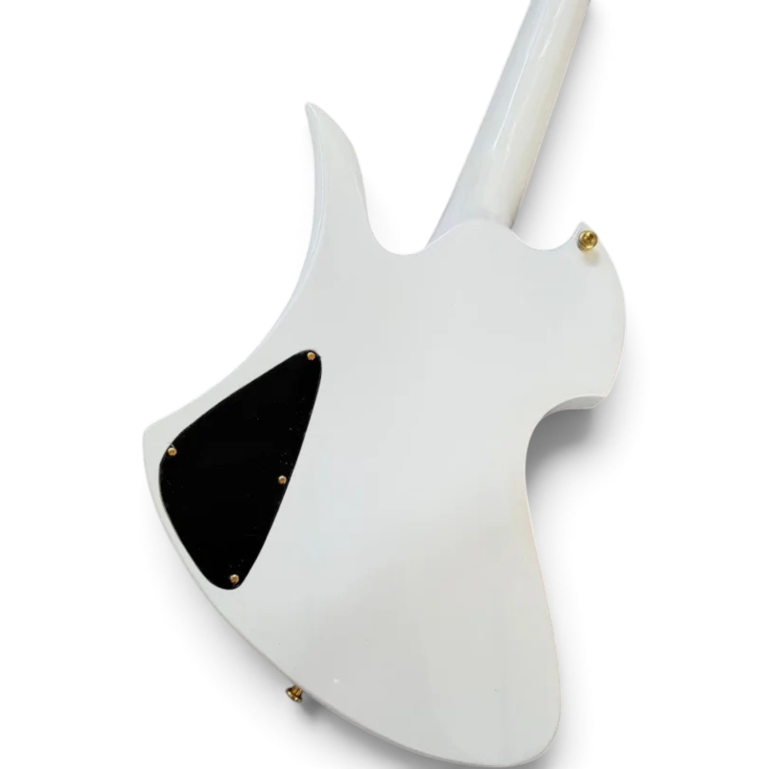 Custom Norturne Nikki Mockingbird White Finish Legacy 4 String Bass - Image 3