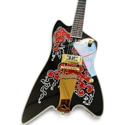 Custom Sovereign Jupiter Thunderbird Billy Bo Firebird Dragon Black Guitar Single Pickup