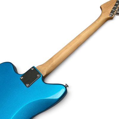 Custom Regent Lake Placid Blue Jaguar Lee Ranaldo Finish 6 String Electric Guitar P90 - Image 2