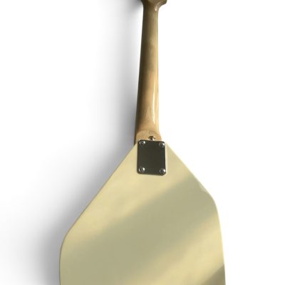 Custom Pyrite Phantom VI Vintage White Ian Curtis Teardrop 6 String Guitar - Image 3