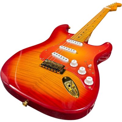Custom Regent Bonamassa Cherry Sunburst Flamed Maple Top Guitar