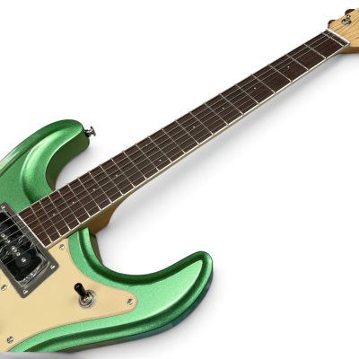 Custom Sapphire Ventures Metallic Green Johnny Guitar Tremolo - Image 8