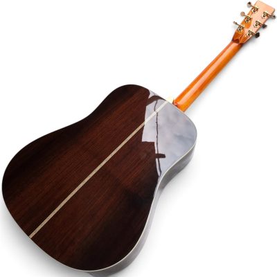 Custom Vertex Hummingbird And Lily Solid Spruce Top D45 Acoustic Electric Guitar Fishman EQ - Image 4