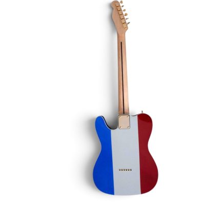 Custom Regent Buck Owens Red Blue Silver Finish Guitar - Image 8