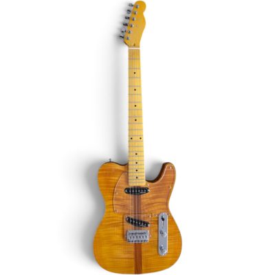 Custom Regent TV Yellow Flamed Maple Top Anderson Mad Cat Guitar - Image 3