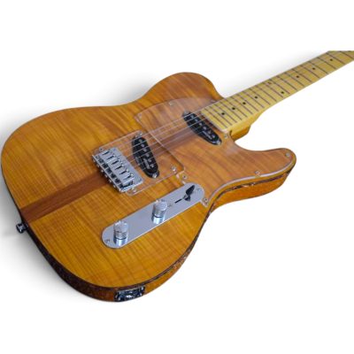 Custom Regent TV Yellow Flamed Maple Top Anderson Mad Cat Guitar - Image 7