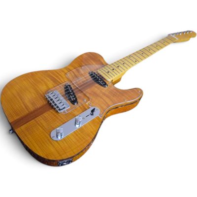 Custom Regent TV Yellow Flamed Maple Top Anderson Mad Cat Guitar - Image 8