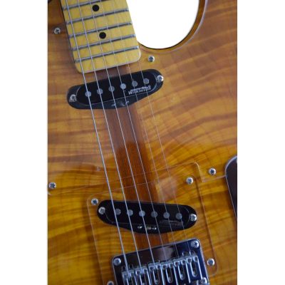 Custom Regent TV Yellow Flamed Maple Top Anderson Mad Cat Guitar - Image 9