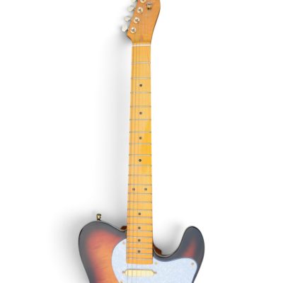 Custom Regent Merle Haggard Tuff Dog Sunburst Quilted Maple Top Electric Guitar 7.25 Inch Radius - Image 5