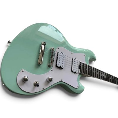 Custom Obsidian Ultratone Surf Green Finish Guitar - Image 6