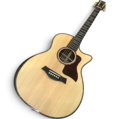 Custom Emberline Solid Sitka Spruce Gloss Natural Gloss 916ce Acoustic Guitar - Image 4