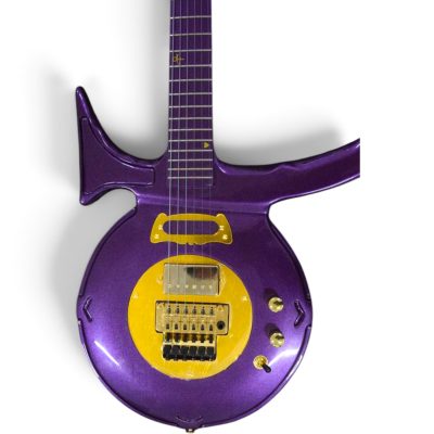 Custom Ember Prince Metallic Love Purple Finish Electric Guitar Floyd Rose Tremolo - Image 7