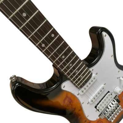 Custom Regent Dave Murray Tobacco Burst Birdseye Burl Maple Floyd Rose Tremolo Guitar - Image 11