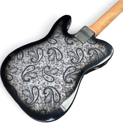 Custom Regent Black Paisley 12 String Electric Guitar - Image 8