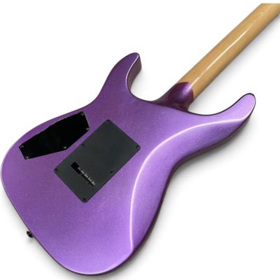 Custom Obsidian Kirk Ouija Board Metallic Purple Good Bye Guitar Floyd Rose Tremolo - Image 3