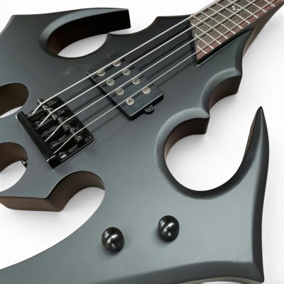 Custom Tempest Annihilator Doyle Matte Black Finish 4 String Bass - Image 5