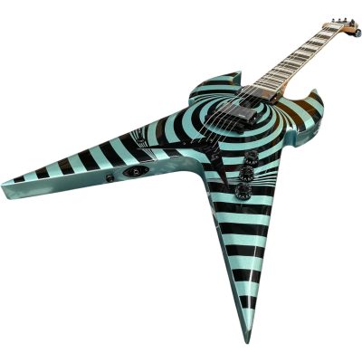 Custom Titan Audio Wylde Pelham Blue Vertigo Hammer Electric Guitar