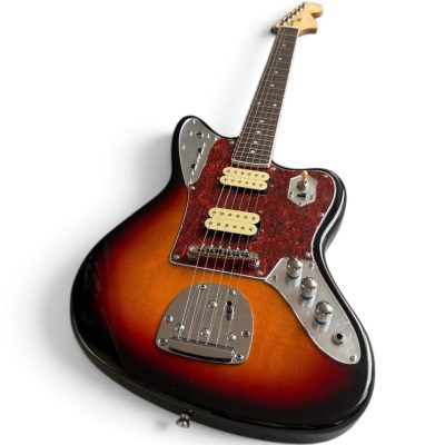 Custom Regent Tobacco Burst Jaguar Kurt Cobain Finish 6 String Electric Guitar - Image 6