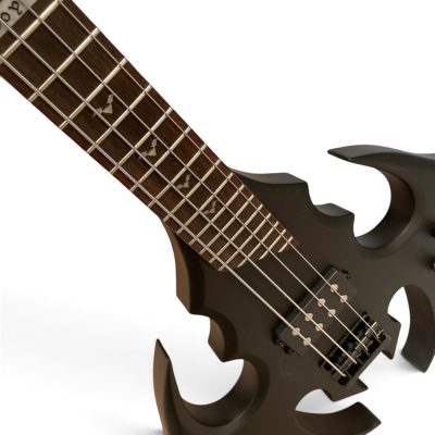 Custom Tempest Annihilator Doyle Matte Black Finish 4 String Bass - Image 4