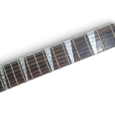 Custom Nova Slash Soundhole Cherry Fireglo 360 George Harrison Finish 12 String Guitar - Image 6