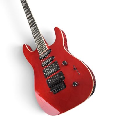 Custom Race Soloist HSS Pickup Red Guitar Floyd Rose Tremolo - Image 6
