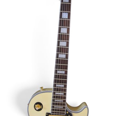 Custom Crown Cream Marc Bolan Randy Finish Electric Guitar - Image 6