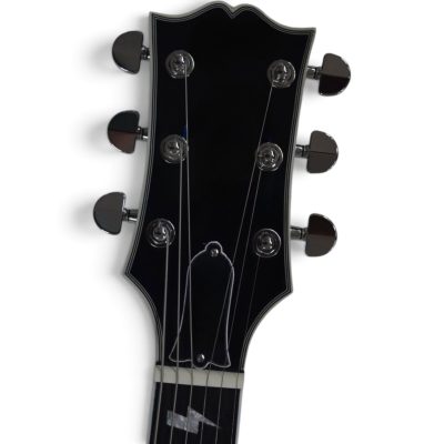 Custom Crown Ace Frehley Kiss Translucent Gray Burst Flamed Maple Top Guitar - Image 10