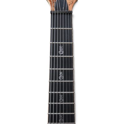 Custom Vesper Languedoc Region Natural Burl Top Finish 8 String Guitar - Image 9