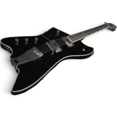 Custom Sovereign G6199 Jupiter Thunderbird Billy Bo Firebird Black Electric Guitar - Image 6