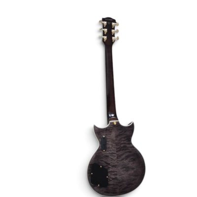 Custom Crown ES335 Bigsby Tailpiece Transparent Black Burst Ace Frehley Integrated LED Guitar - Image 9