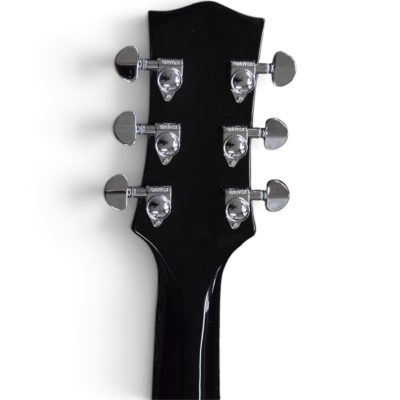 Custom Sovereign G6199 Jupiter Thunderbird Billy Bo Firebird Black Electric Guitar - Image 8