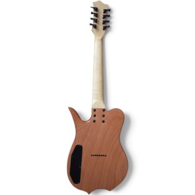 Custom Vesper Languedoc Region Natural Burl Top Finish 8 String Guitar - Image 13