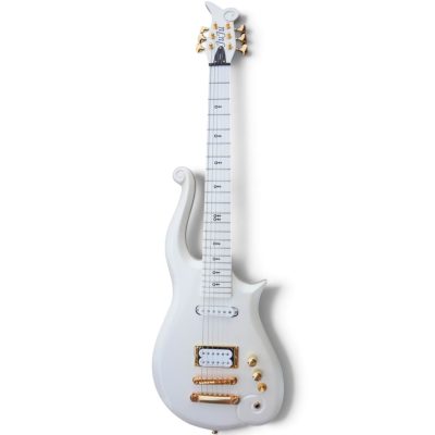 Custom Ember Prince Cloud Pearl White Guitar Stop Tailpiece
