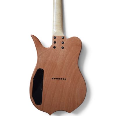 Custom Vesper Languedoc Region Natural Burl Top Finish 8 String Guitar - Image 14