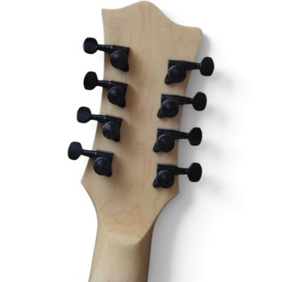 Custom Vesper Languedoc Region Natural Burl Top Finish 8 String Guitar - Image 3