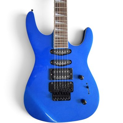Custom Race Soloist HSS Pickup Blue Guitar Floyd Rose Tremolo