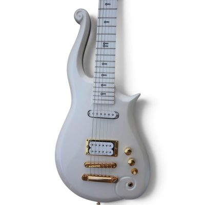 Custom Ember Prince Cloud Pearl White Guitar Stop Tailpiece - Image 6