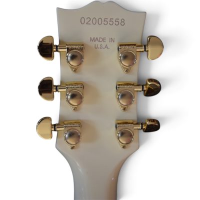 Custom Crown Cream Marc Bolan Randy Finish Electric Guitar - Image 3