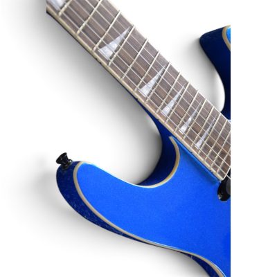 Custom Race Soloist HSS Pickup Blue Guitar Floyd Rose Tremolo - Image 7