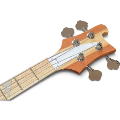 Custom Nova 4003 Naturalglo Walnut 4 String Bass - Image 6