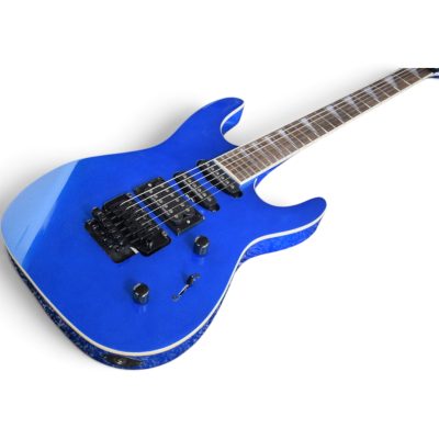 Custom Race Soloist HSS Pickup Blue Guitar Floyd Rose Tremolo - Image 6
