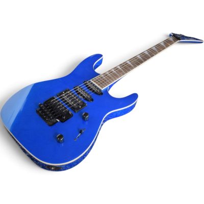Custom Race Soloist HSS Pickup Blue Guitar Floyd Rose Tremolo - Image 5