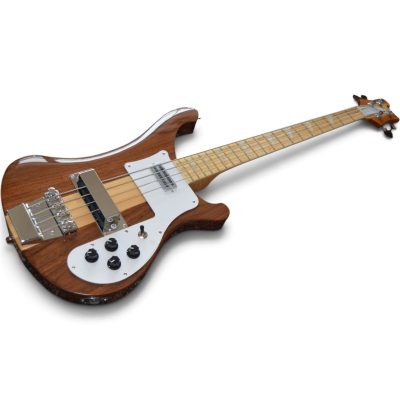 Custom Nova 4003 Naturalglo Walnut 4 String Bass - Image 2