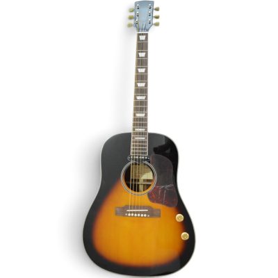 Custom Crown J160E John Lennon Tobacco Burst Magnetic Pickup Electric Acoustic Guitar - Image 2