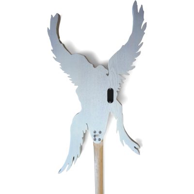 Custom Obsidian Hand Painted Angel White Alfee Engrave Carved Electric Guitar - Image 10