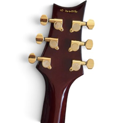 Custom Monarch Santana Singlecut Tiger Eye Burst Maple Top Guitar - Image 15
