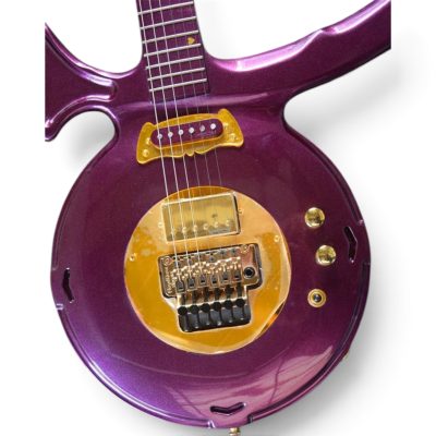 Custom Ember Prince Love Symbol Tremolo 6 String Electric Guitar - Image 2